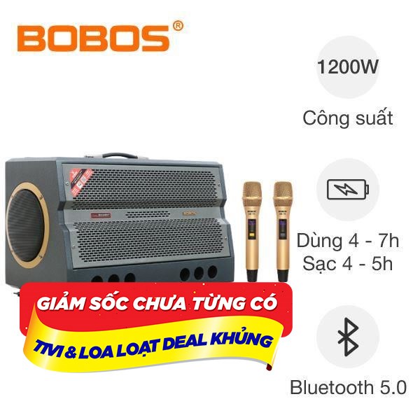 Loa karaoke xách tay BOBOS BM-348XT