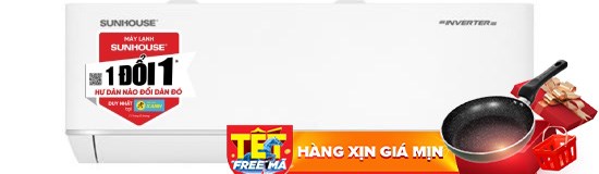 Sunhouse Inverter 1 HP SHR-AW09IC650