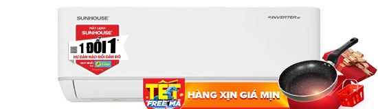 Sunhouse Inverter 1.5 HP SHR-AW12IC650