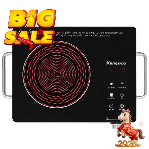 Bếp hồng ngoại đơn Kangaroo KG20IFT1 2000W