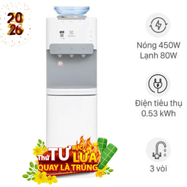 Cây nước nóng lạnh Electrolux EDBMFACWF 530W