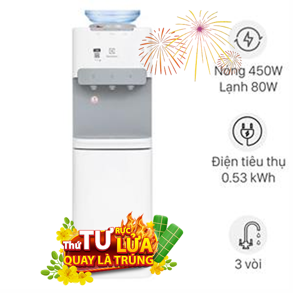 Cây nước nóng lạnh Electrolux EDBMFACWF 530W