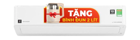 Máy lạnh Sharp Inverter 2.5 HP AH-XP24CMW