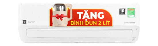 Máy lạnh Sharp Inverter 2 HP AH-XP18CHW