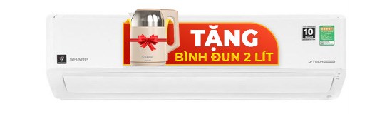 Máy lạnh Sharp Inverter 2.5 HP AH-XP24CHW