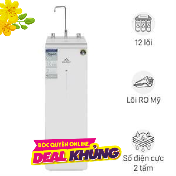 Máy lọc nước RO Hydrogen ion kiềm Hòa Phát HPA855