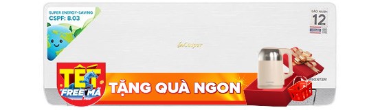 Máy lạnh Casper Inverter 1 HP XC-09IU38