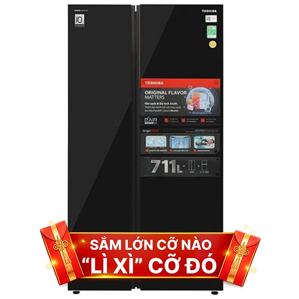 Toshiba Inverter 711 lít GR-RS905WIA-PGV(22)-XK