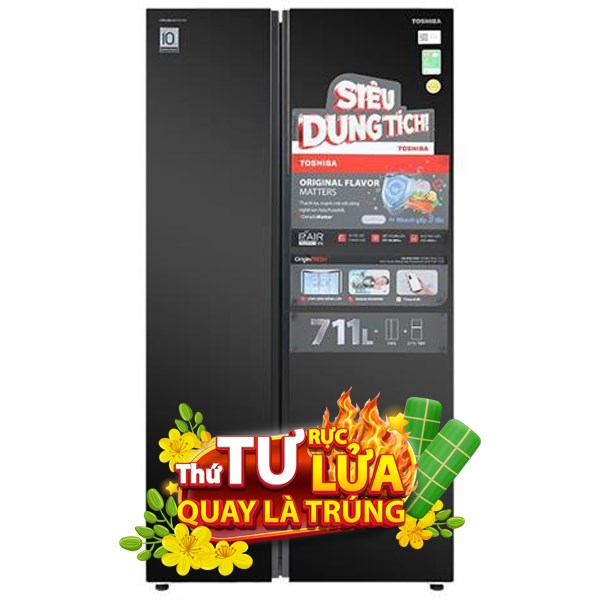 Toshiba Inverter 711 lít GR-RS910WI-PMV(06)-MG