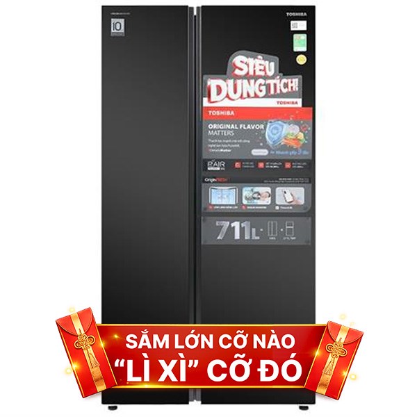 Toshiba Inverter 711 lít GR-RS910WI-PMV(06)-MG