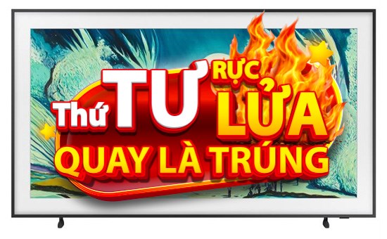 Samsung Smart TV QLED Khung tranh QA65LS03F