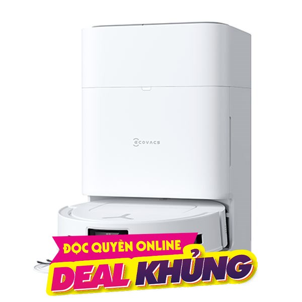 Robot hút bụi lau nhà Ecovacs Deebot T80 OMNI - Trắng