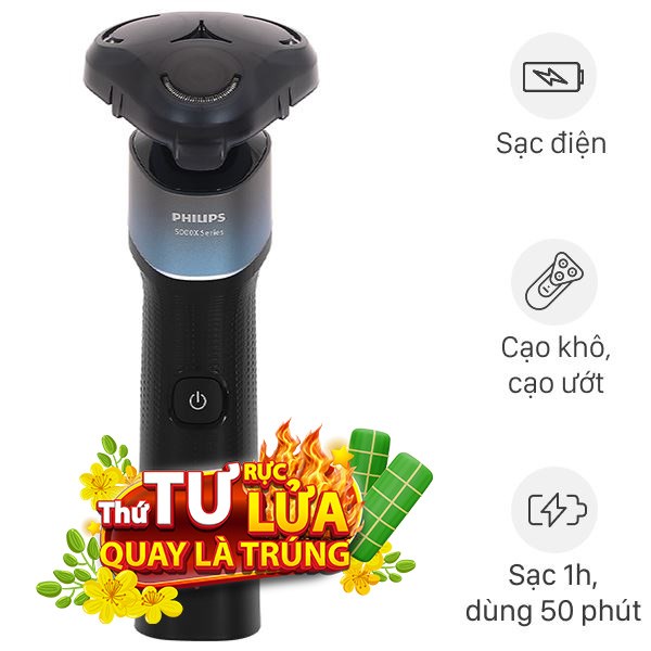 Máy cạo râu khô và ướt Philips X5006/00