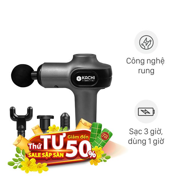 Súng massage cầm tay Kachi MK377