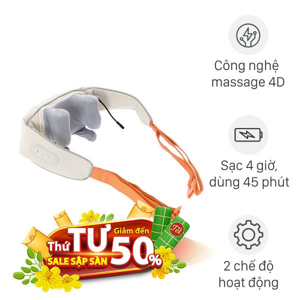Máy massage cổ vai gáy Kachi MK395