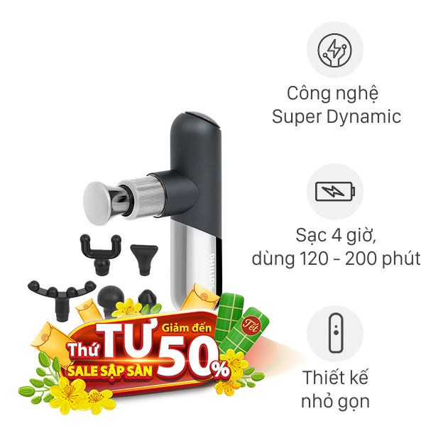 Súng massage cầm tay Philips PPM7501