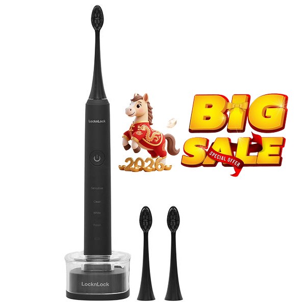 Bàn chải điện Lock&Lock ENR346BLK