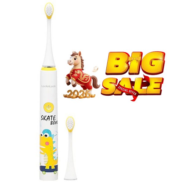 Bàn chải điện trẻ em Lock&Lock ENR226WHT