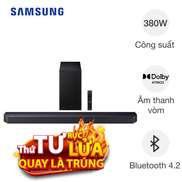 Bộ loa thanh Samsung HW-Q600F/XV