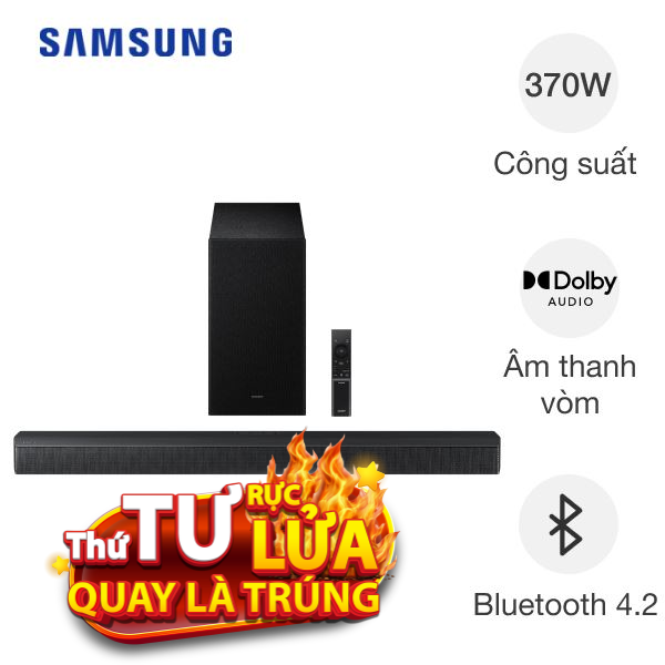 Bộ loa thanh Samsung HW-B650F/XV