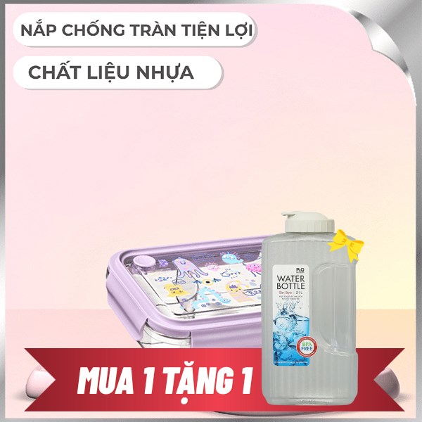 Hộp đựng thực phẩm 3 ngăn nhựa 750 ml Lock&Lock LCB501LVOL