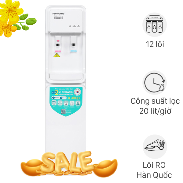 Máy lọc nước RO nóng lạnh Korihome WPK-962