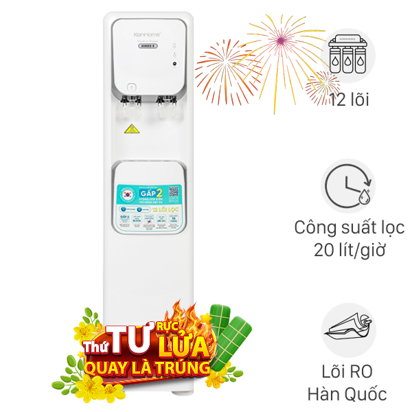 Máy lọc nước RO nóng lạnh Korihome WPK-965