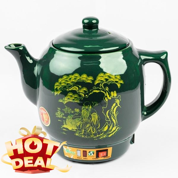 Siêu sắc thuốc điện Seika 3.2 lít SKS 327 Xanh