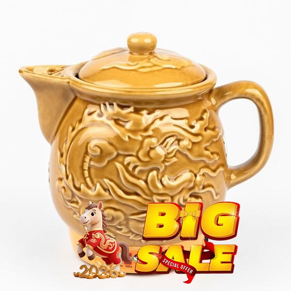 Siêu sắc thuốc điện Seika 3.2 lít SKS 368 Vàng