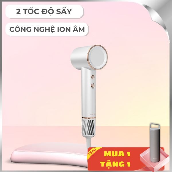 Máy sấy tóc tốc độ cao Uwant H100 Trắng