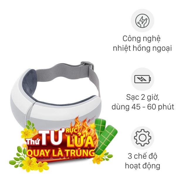 Máy massage mắt Buheung MK-321