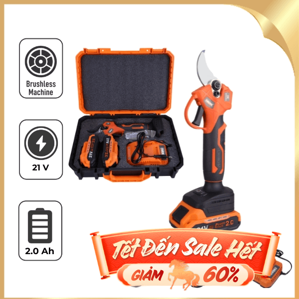 Máy tỉa cây dùng pin Finder 21V FD10362126
