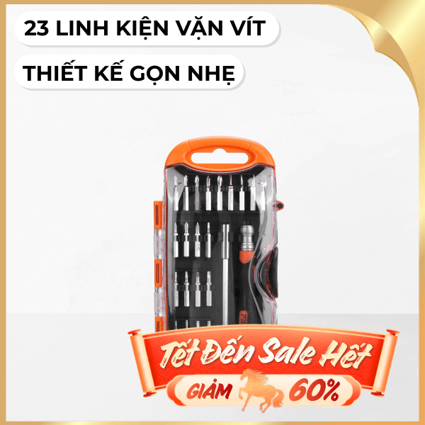 Bộ vặn vít 23 món Finder 193225