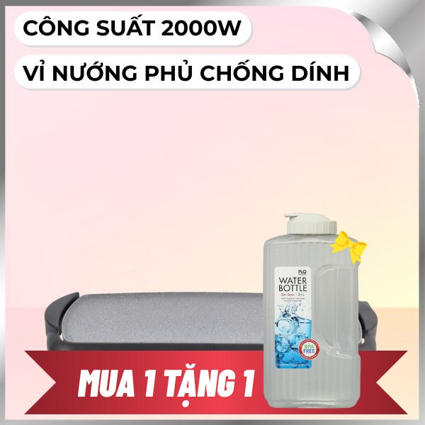 Bếp nướng điện Lock&Lock 2000W EJG262BLK