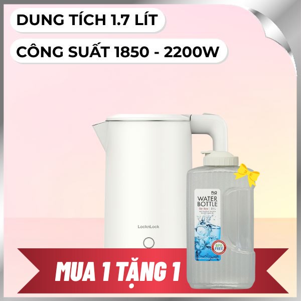 Ấm đun siêu tốc Lock&Lock 1.7 lít EJK728IVY
                Mẫu mới