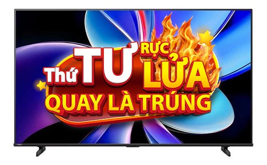 Smart Tivi QLED Hisense AI 4K 55 inch 55Q7Q