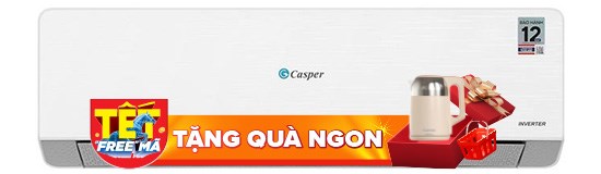 Máy lạnh 2 chiều Casper Inverter 2 HP QH-18IU36A