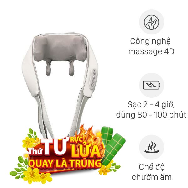 Máy massage cổ vai gáy Poongsan N18-GR