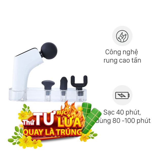 Súng massage Poongsan G24-WH