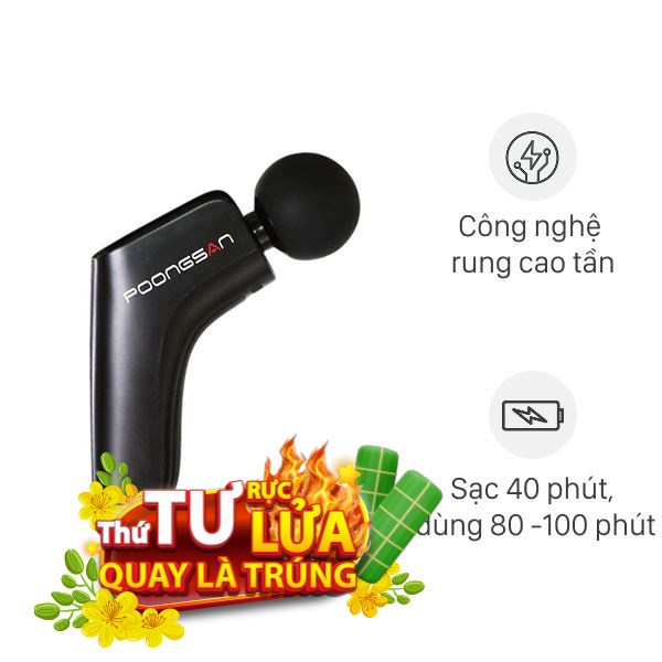 Súng massage Poongsan G24-BA