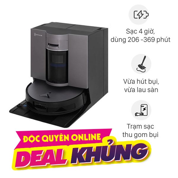 Robot hút bụi lau nhà Ecovacs X11 OMNICYCLONE