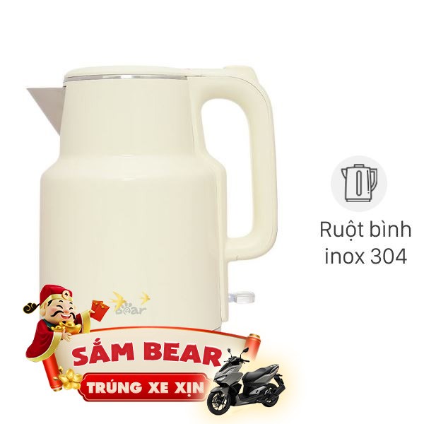 Ấm đun siêu tốc Bear 2 lít KE-5H20B16
                Mẫu mới