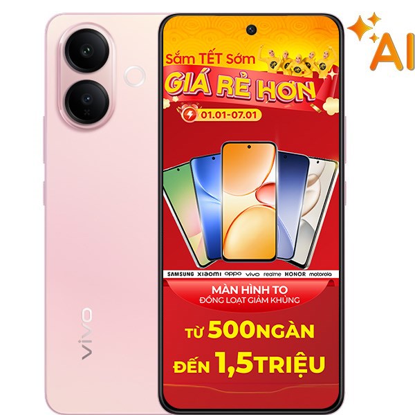Điện thoại vivo V60 Lite 5G 8GB/256GB