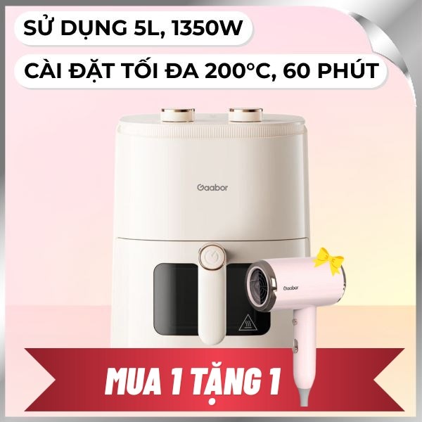 Nồi chiên không dầu Gaabor AF-45M01A 5 lít