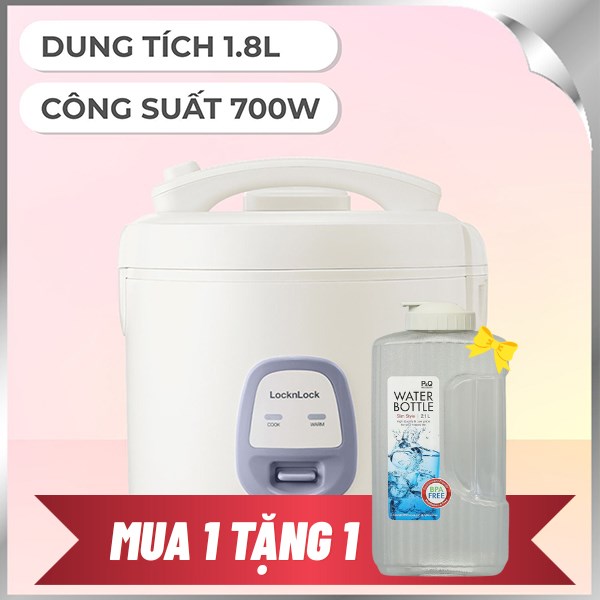 Nồi cơm nắp gài Lock&Lock 1.8 lít EJR462IVY