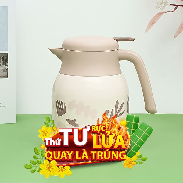 Bình giữ nhiệt Inox 1200 ml Delites XB-24182