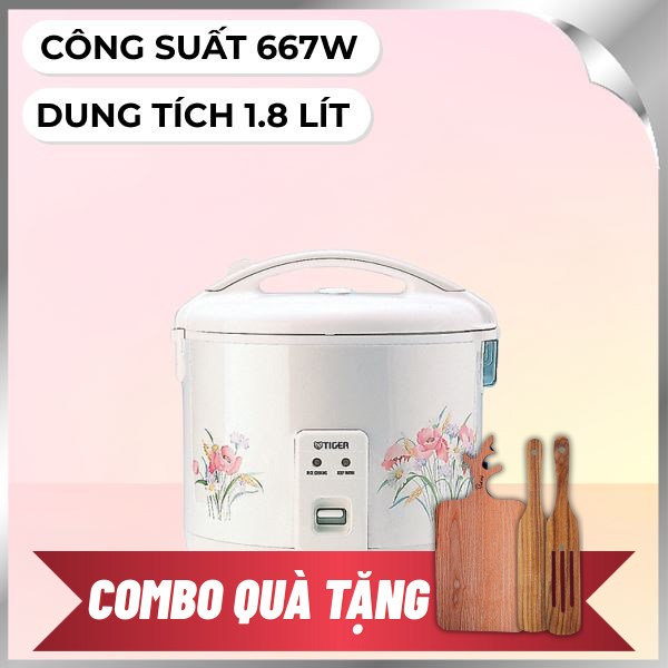 Nồi cơm nắp gài Tiger 1.8 lít JNP-1803