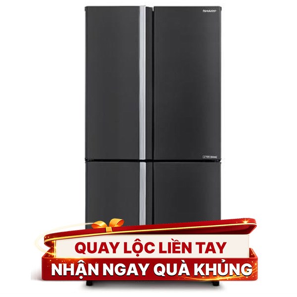Tủ lạnh Sharp Inverter 572 lít Multi Door SJ-FX650V-MK