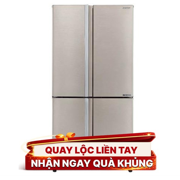 Sharp Inverter 525 lít SJ-FX610V-SL