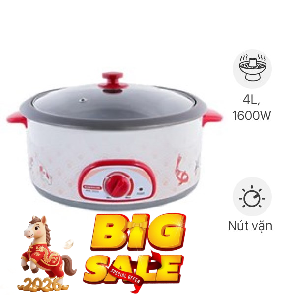 Nồi lẩu đa năng Sunhouse SH-525L 4 lít